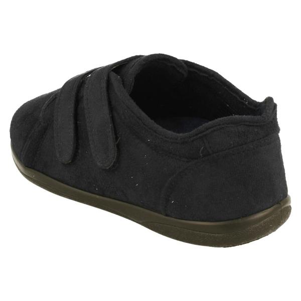 Padders Mens Padders Hook & Loop Slippers Dual