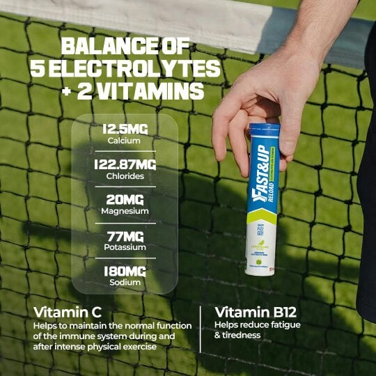 Reload - Electrolyte Tablets for Instant Hydration & Energy - Lime & Lemon Flavour