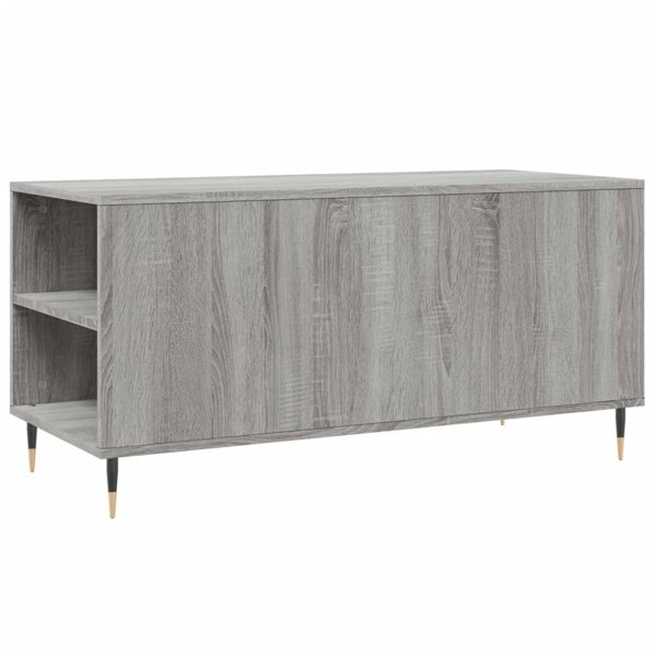 Berkfield Coffee Table Grey Sonoma 102x44.5x50 cm Engineered Wood