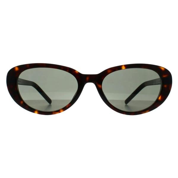 Saint Laurent Sunglasses SL M154 002 Dark Spotted Havana Grey