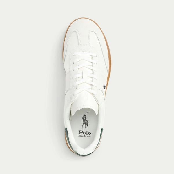 Polo Ralph Lauren HRT AERA PP Court Trainers   in  White