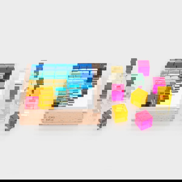 tickit Gem Cube Mirror Tray