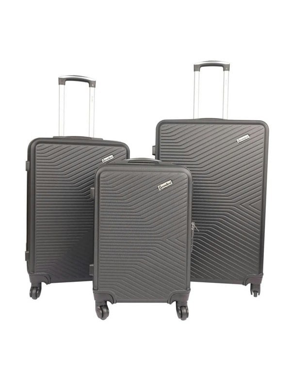 Groundlevel Infinity Hard Shell 3 Piece Luggage Set