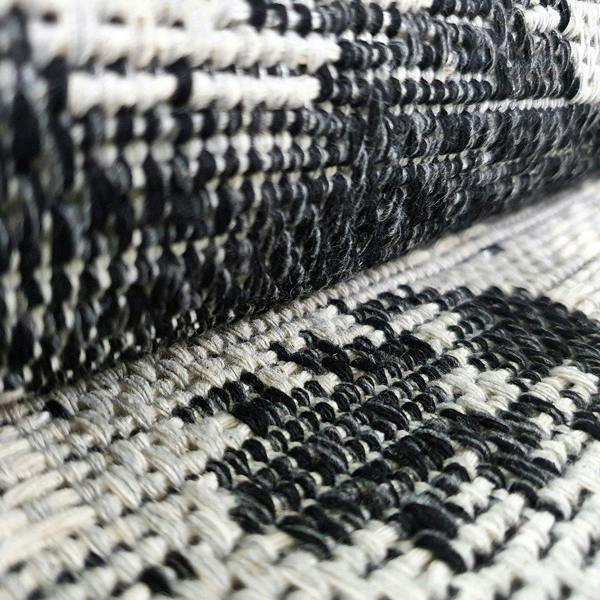 Black Oriental Rug Cotton Washable Rugs Runners Grey Oriental Traditional Pattern Large Small Flat Weave Carpet