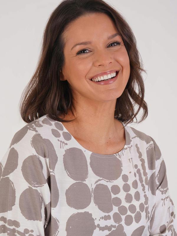 VIZ-A-VIZ Polka Dot Tunic