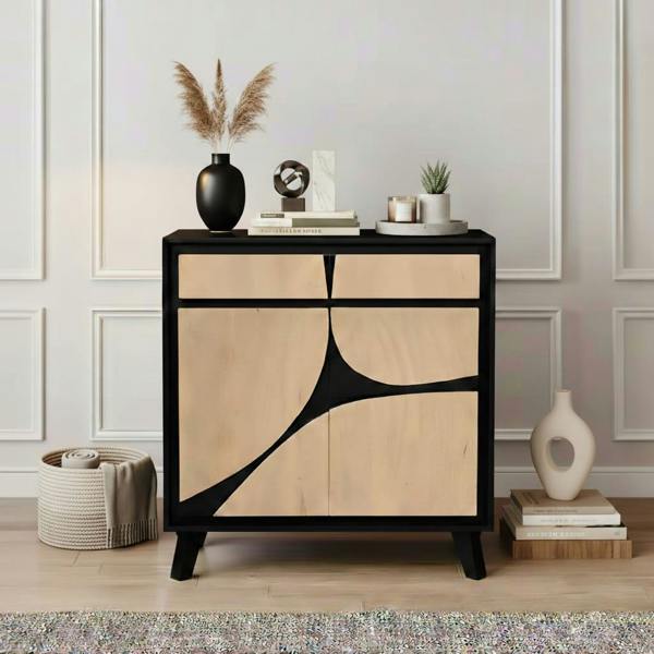 IH Design Dusk Mango Wood medium Sideboard with 2 drawers