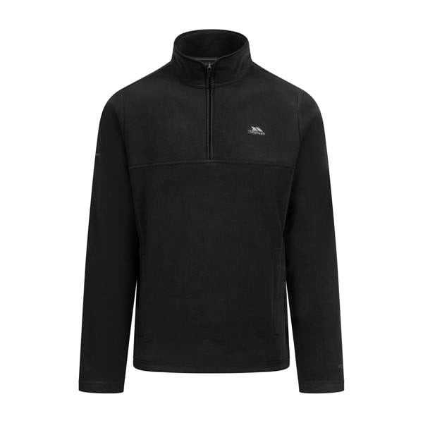 Trespass Mens Huntar Fleece Top - Black - 