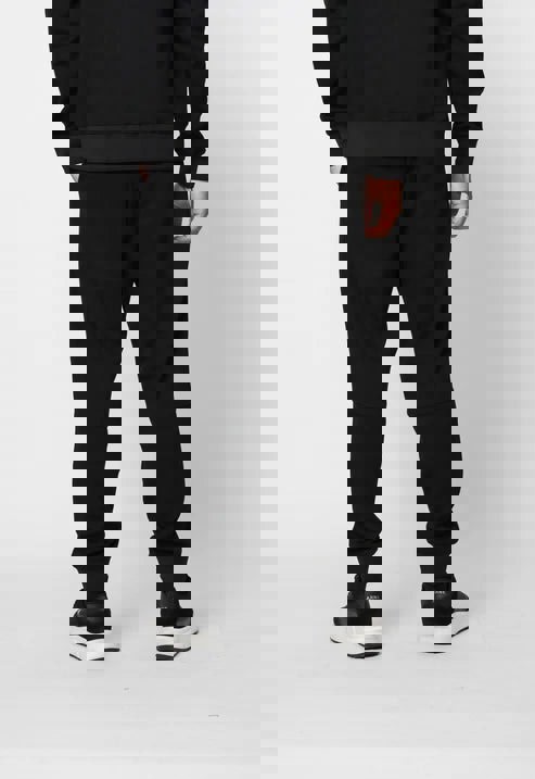 Valere Milano Luxe Cuffed Jogger - Black