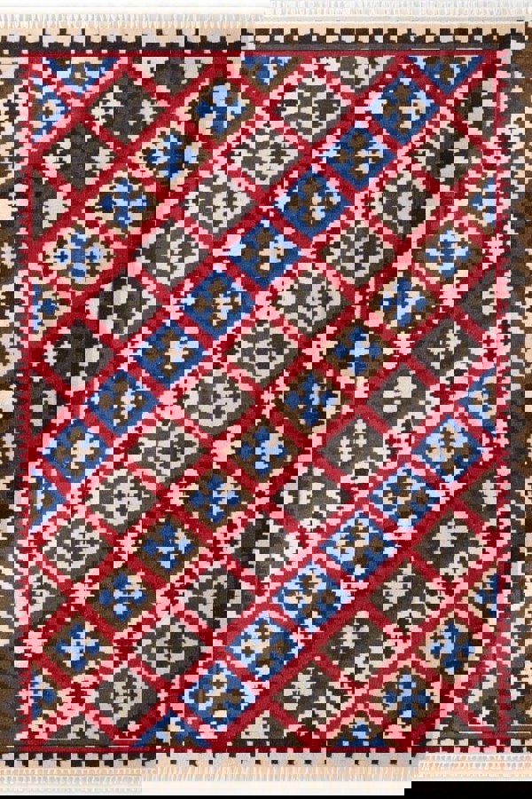 The Rugs Kamal Kelim Rug – Handwoven Afghan Design Rug