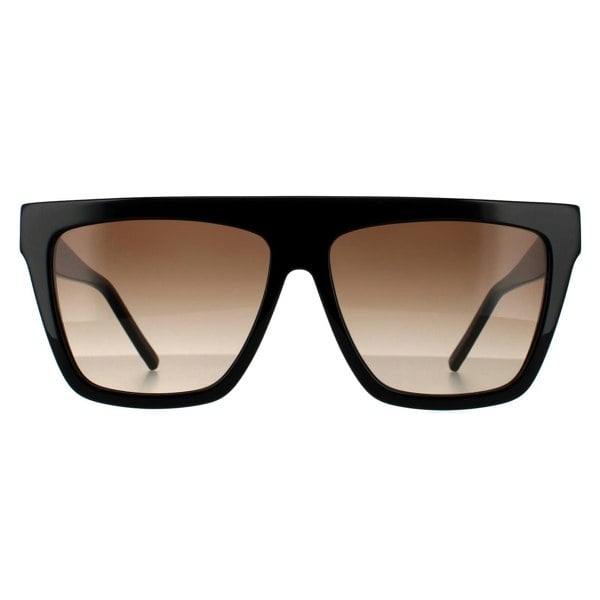 Hugo Boss Sunglasses BOSS 1153/S 807 HA Shiny Black Brown Gradient