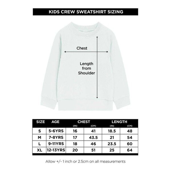 K-Pop Demon Hunters Childrens/Kids Zoey Frame Sweatshirt - Black/Golden