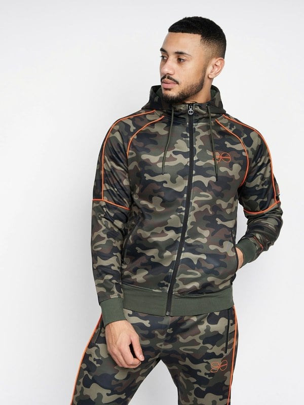 Crosshatch Brickcount Tracktop Green Camo