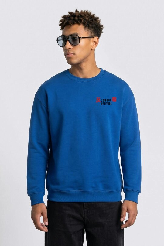 London Attitude Tokyo After Dark Graphic Sweatshirt