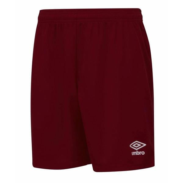 Umbro Kids Club II Shorts - New Claret