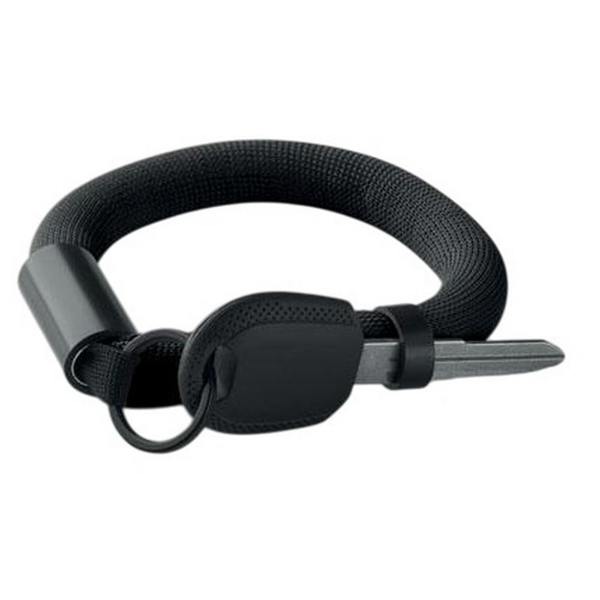 MidOcean Polly Keyring Wristband - Black - 