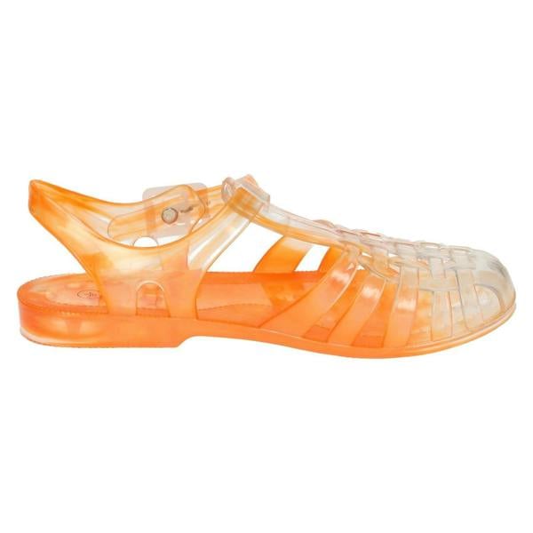 Spot On Ladies Spot On Closed Toe Jelly Shoes