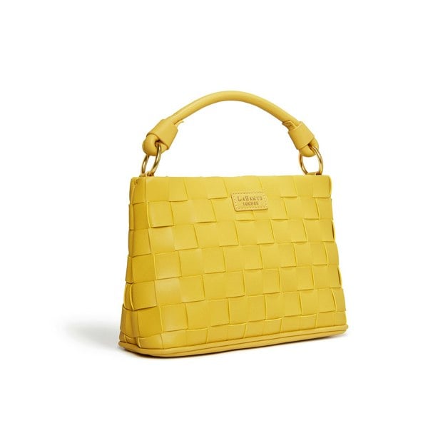 LaBante London Bella Mustard Vegan Mini Crossbody Bag