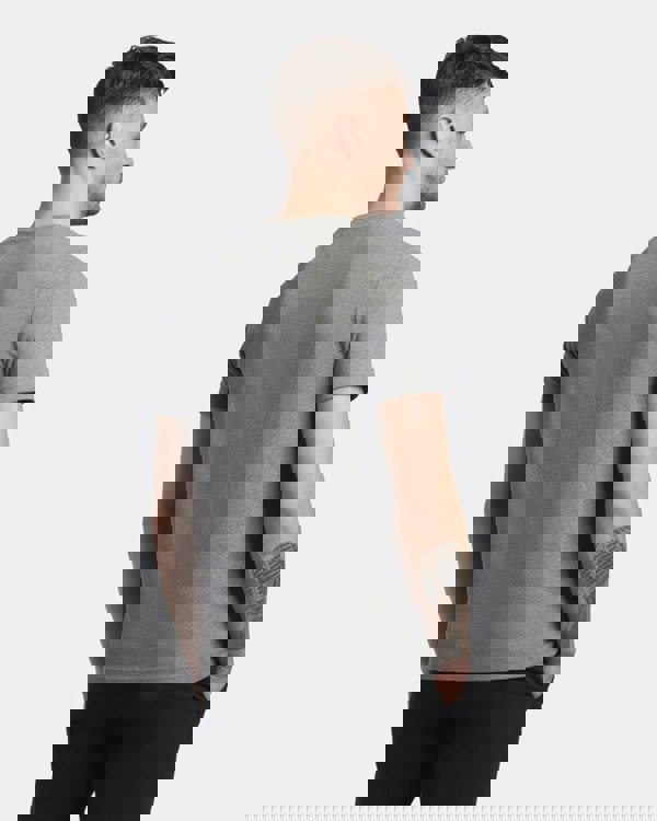 Lyle & Scott Plain Mens T-Shirt TS400VOG - T28 Mid Grey Marl