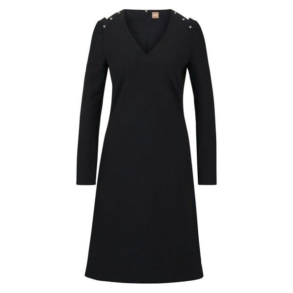 Boss Womens Dariva Casual Dress - Black