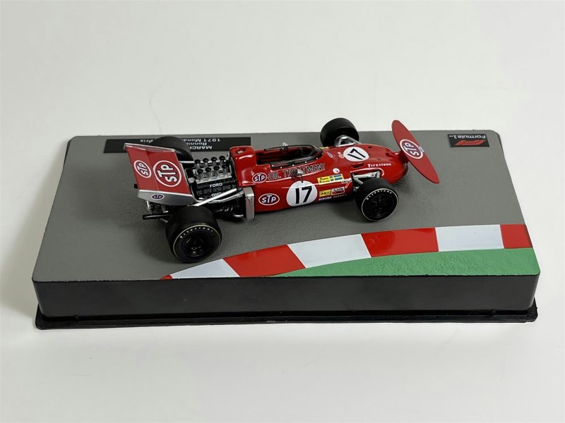 F1 Collection Ronnie Peterson March 711 1971 Monaco Grand Prix 1:43 Scale