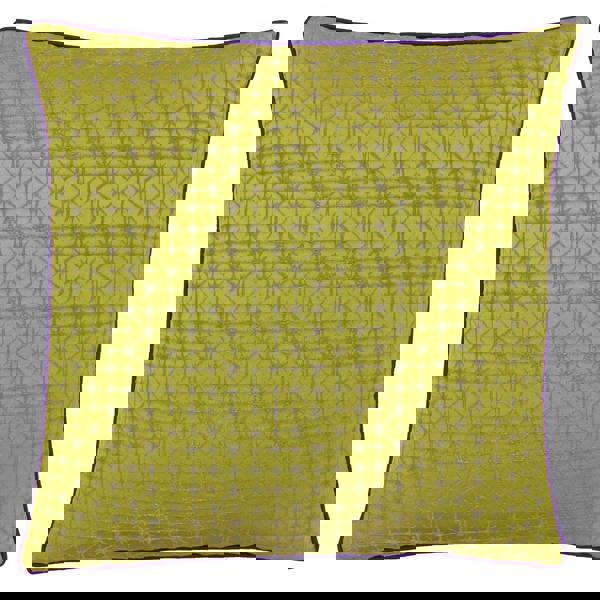 Riva Home Riva Paoletti Pimlico Cushion Cover - Gold/Purple