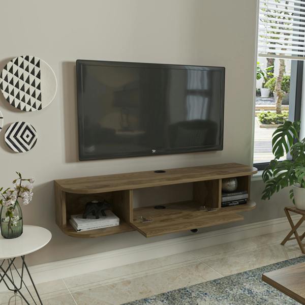 Decorotika Ibarra Floating Tv Stand TV Unit TV Cabinet for TV's up to 55"