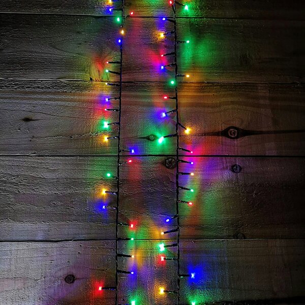Samuel Alexander 3000 LED 37.2m Premier Clusterbrights Indoor Outdoor  Mains Operated Christmas Cluster Lights with Timer in Multicoloured