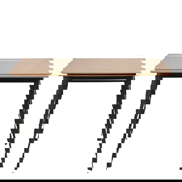 Furniture To Go Roxby Dining Table in Oak & Black