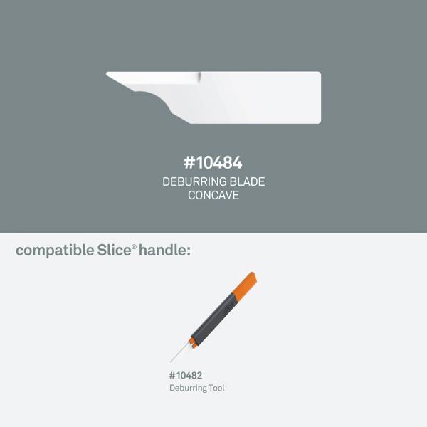 Slice Deburring Blade (Concave) Compatible Slice Handle - DaltonSafety