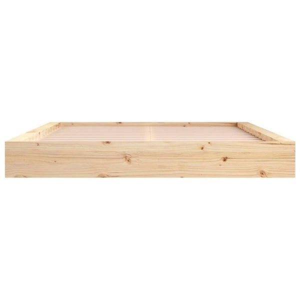 Berkfield Bed Frame 150x200 cm King Size Solid Wood
