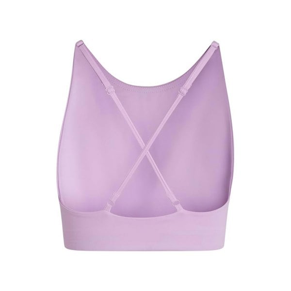 Girlfriend Collective Womens/Ladies Topanga Cross Back Bra - Lilac