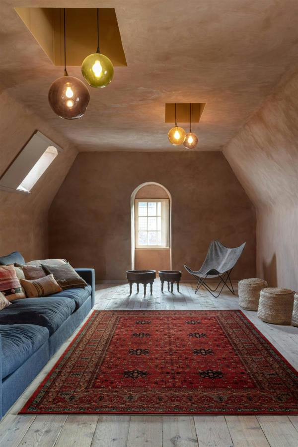 Kashqai Rug - Dark Red