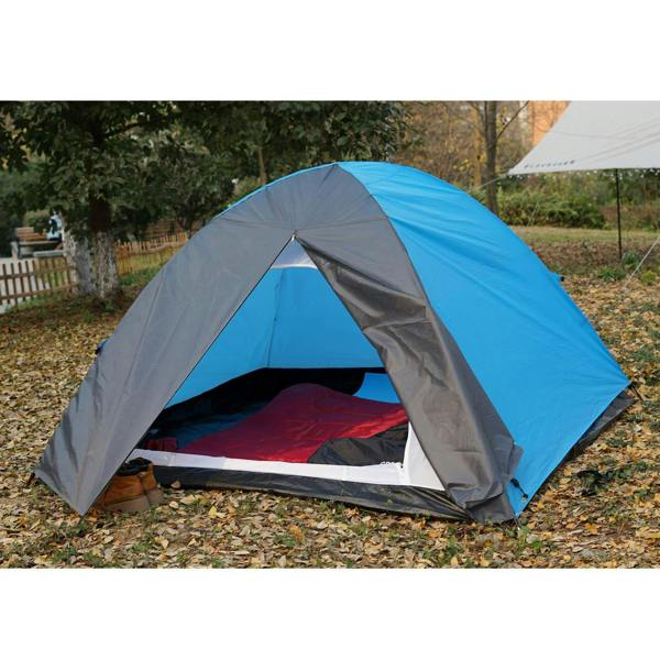 Gr8 Garden 2 Person Camping Starter Set 4 Man Tent Sleeping Bags Mats LED Lantern Festival Kit