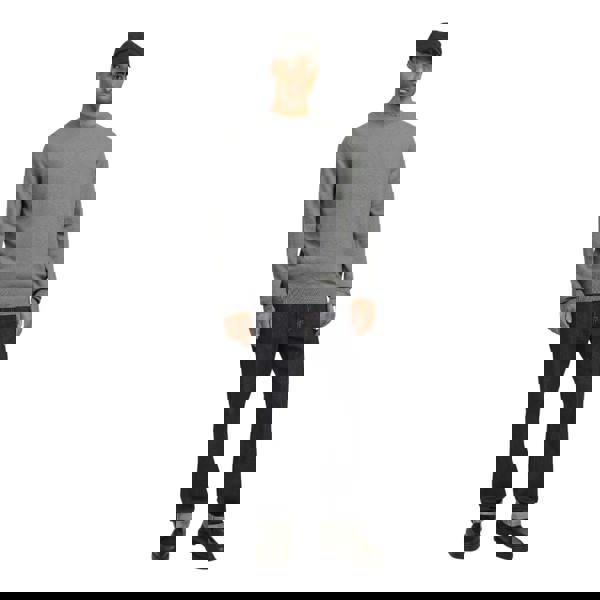 Jack And Jones Mens Brooks Relaxed Fit Sweatshirt - Grey - 