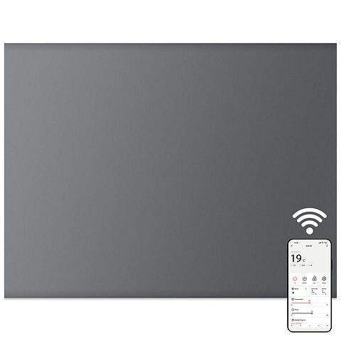 MYLEK Panel Space Heater 500W Eco Smart WiFi App Radiator Electric Slim Low Energy IPX4 rated