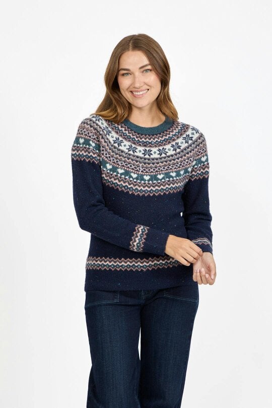 Mudflower Fair Isle Yoke Jumper