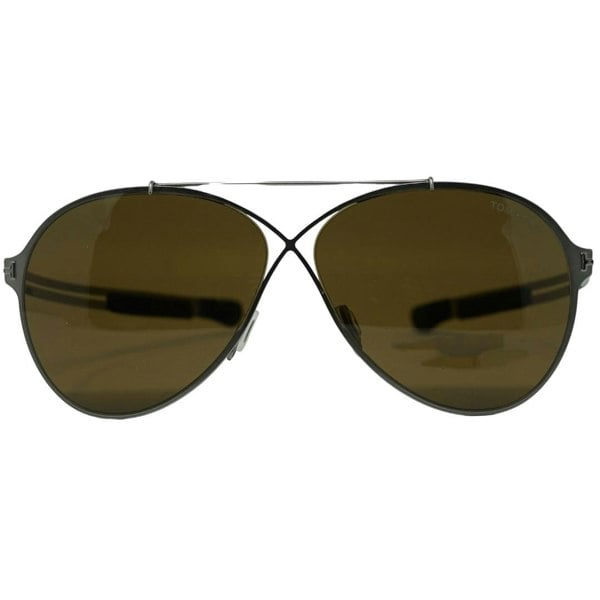 Tom Ford Rocco Ft0828 14J Silver Sunglasses