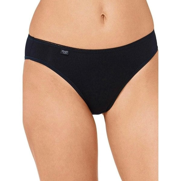 Sloggi 24/7 3-Pack Microfibre Tai Briefs, Black