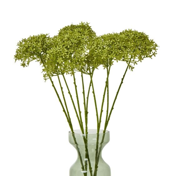 Wyld Haus Set of 3 Artificial Flowers Green Crown Hydrangea Stems