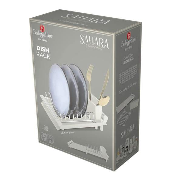 Berlinger Haus BH8896 – Adjustable Dish Rack, Cream | Sahara