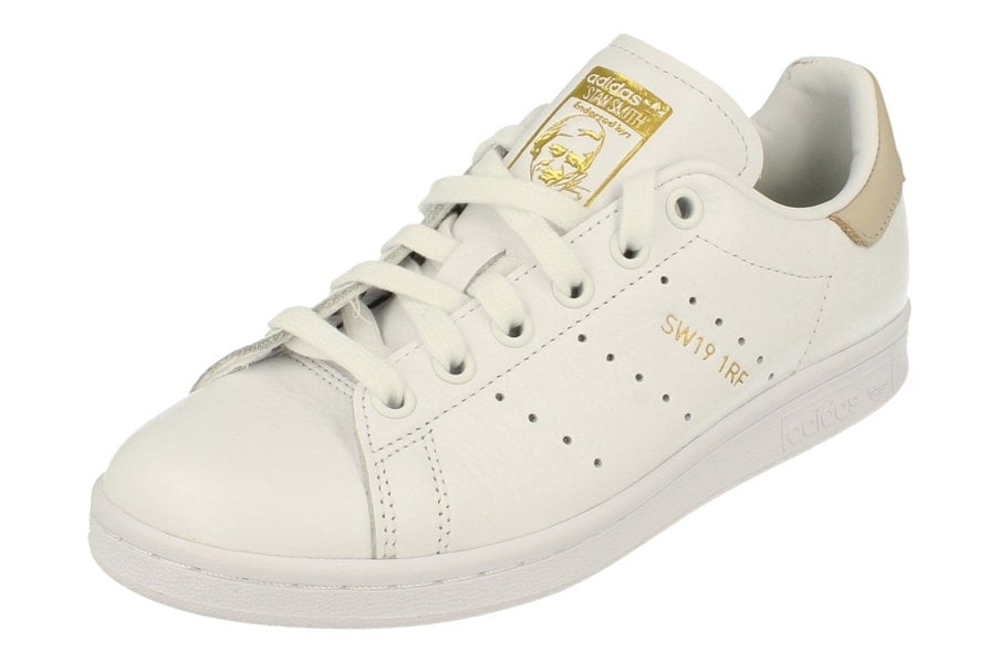 Adidas Originals Stan Smith Mens Trainers Sneakers  FY9202 - Whtie White Red Fy9202 - Photo 0