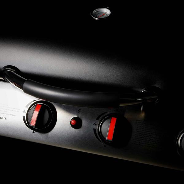 Dellonda DG15 Barbecues Action shot - four - dials