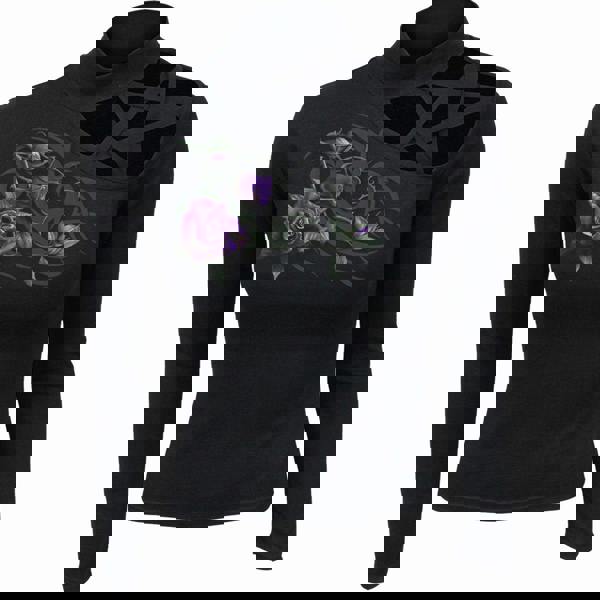 TRIBAL ROSE - Pentagram Shoulder Longsleeve Top