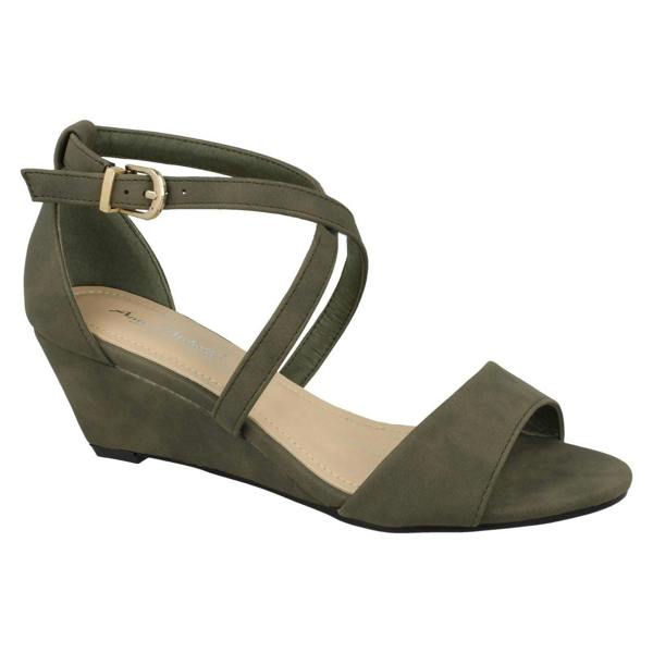 Anne Michelle Ladies Anne Michelle Wedge Sandal