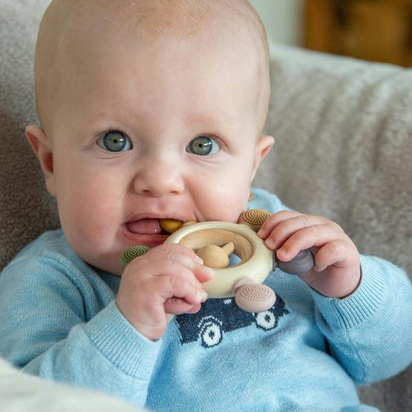 tickit SiliSoft® Rattle Teether (Earth)