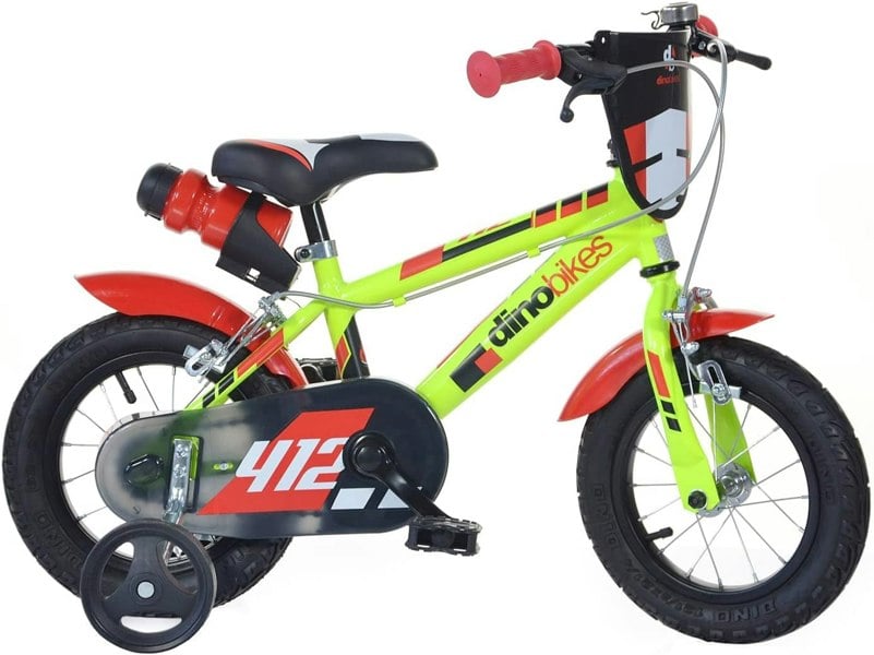 Dino Bikes Dino 412 12" Kids Bike - Yellow