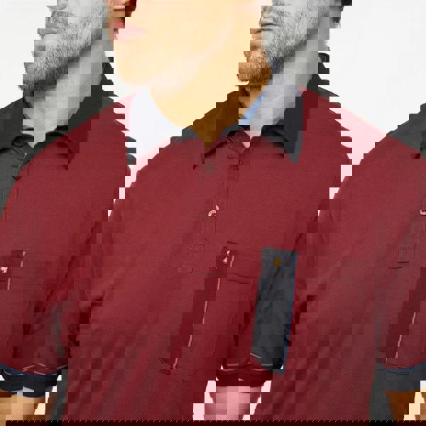 Gabicci G55X10 Short Sleeve Jersey Shirt Gabicci Classic MULBERRY