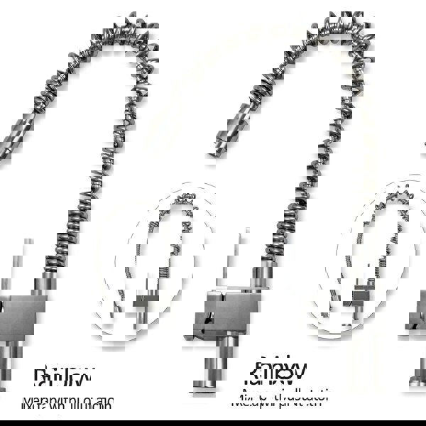 Monstershop Kukoo Steel Sink and Rainbow Tap