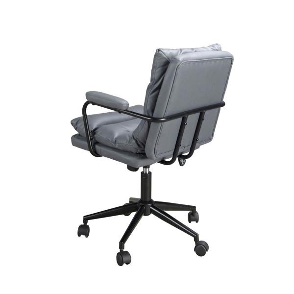 Angel Cerdá Office swivel chair grey fabric 4155