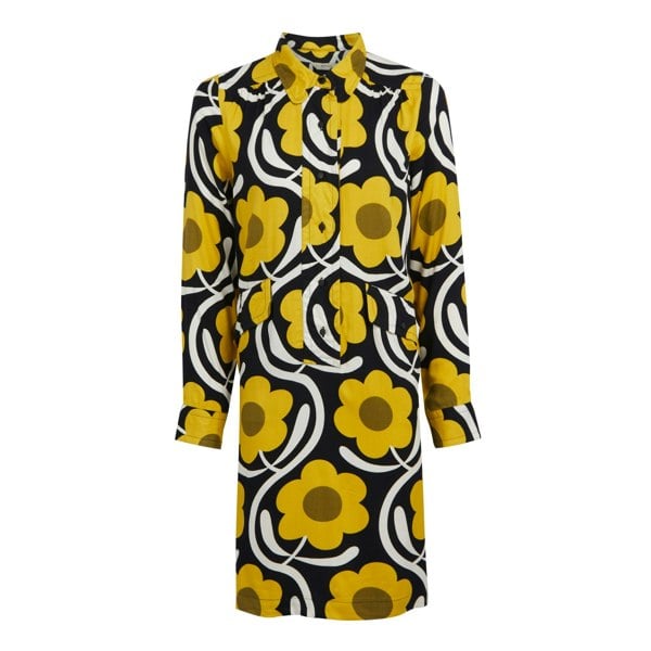 Regatta Womens/Ladies Orla Kiely Sunflower Casual Dress - Apple Blossom Yellow